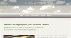 Desktop Screenshot of estudiosudamerica.de