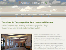 Tablet Screenshot of estudiosudamerica.de